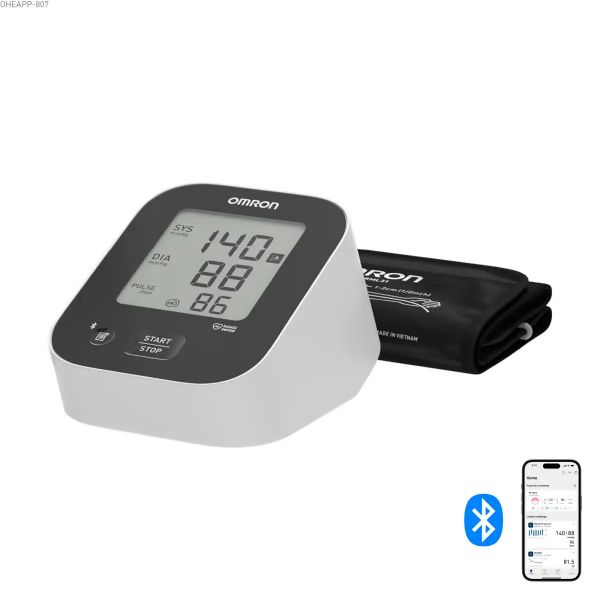 OMRON M2+ Connect felkaros okos-vérnyomásmérő Bluetooth adatátvitellel (HEM-7188T1-LE)